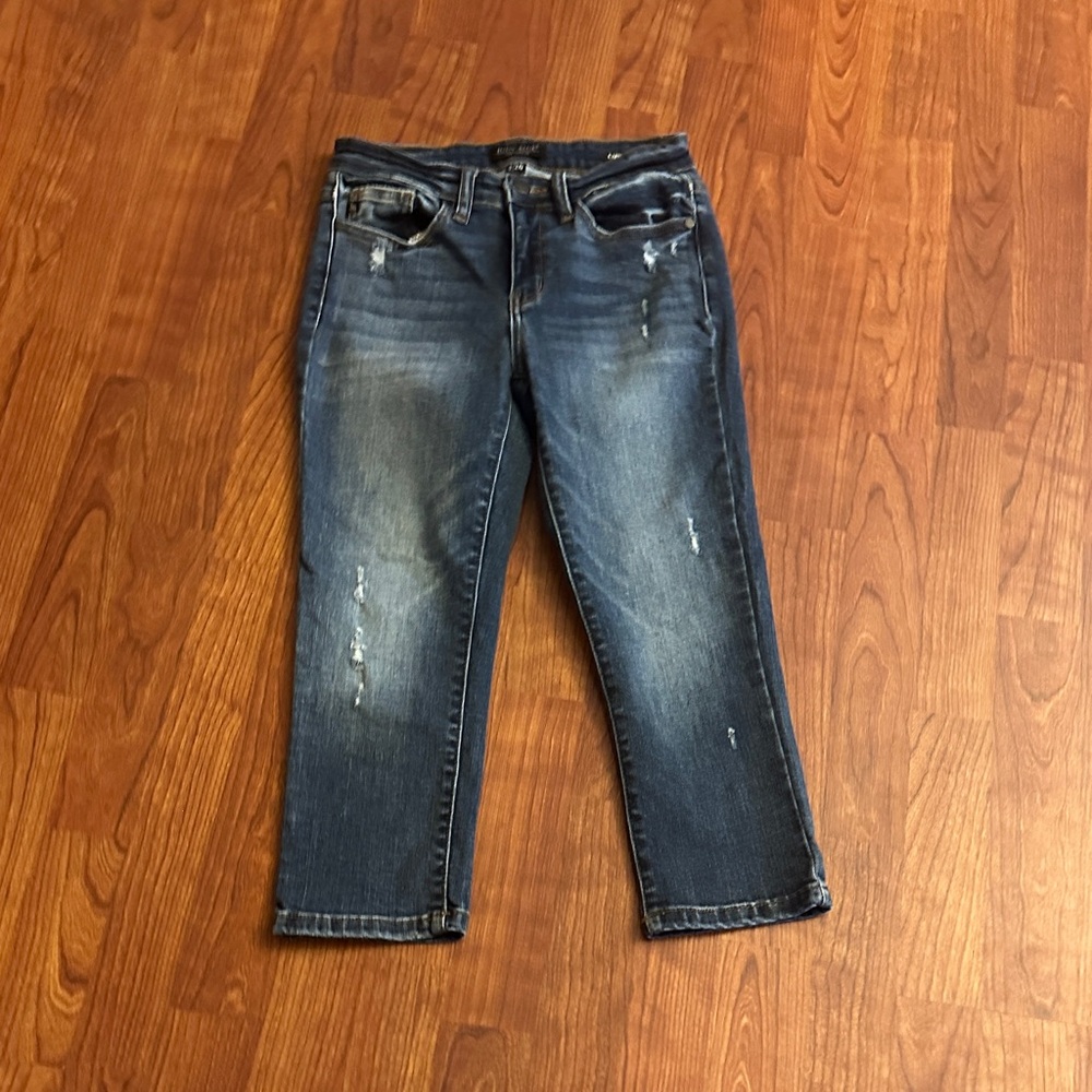 Judy Blue Capri Fit Distressed Blue Women's Jeans size 3
